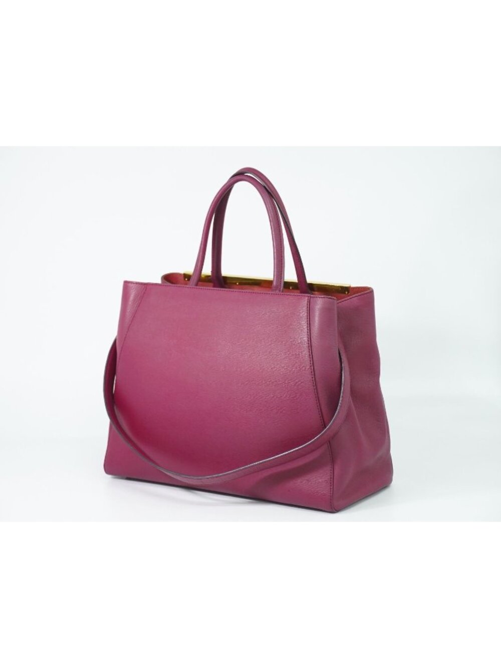 Fendi Tou Jours 2-Way Shoulder Bag Leather Pink - Picture 2 of 9